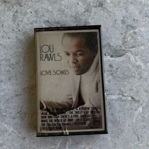 Lou Rawls Love Songs Cassette Tape Vintage 1984 Capitol Records R&B Soul‎